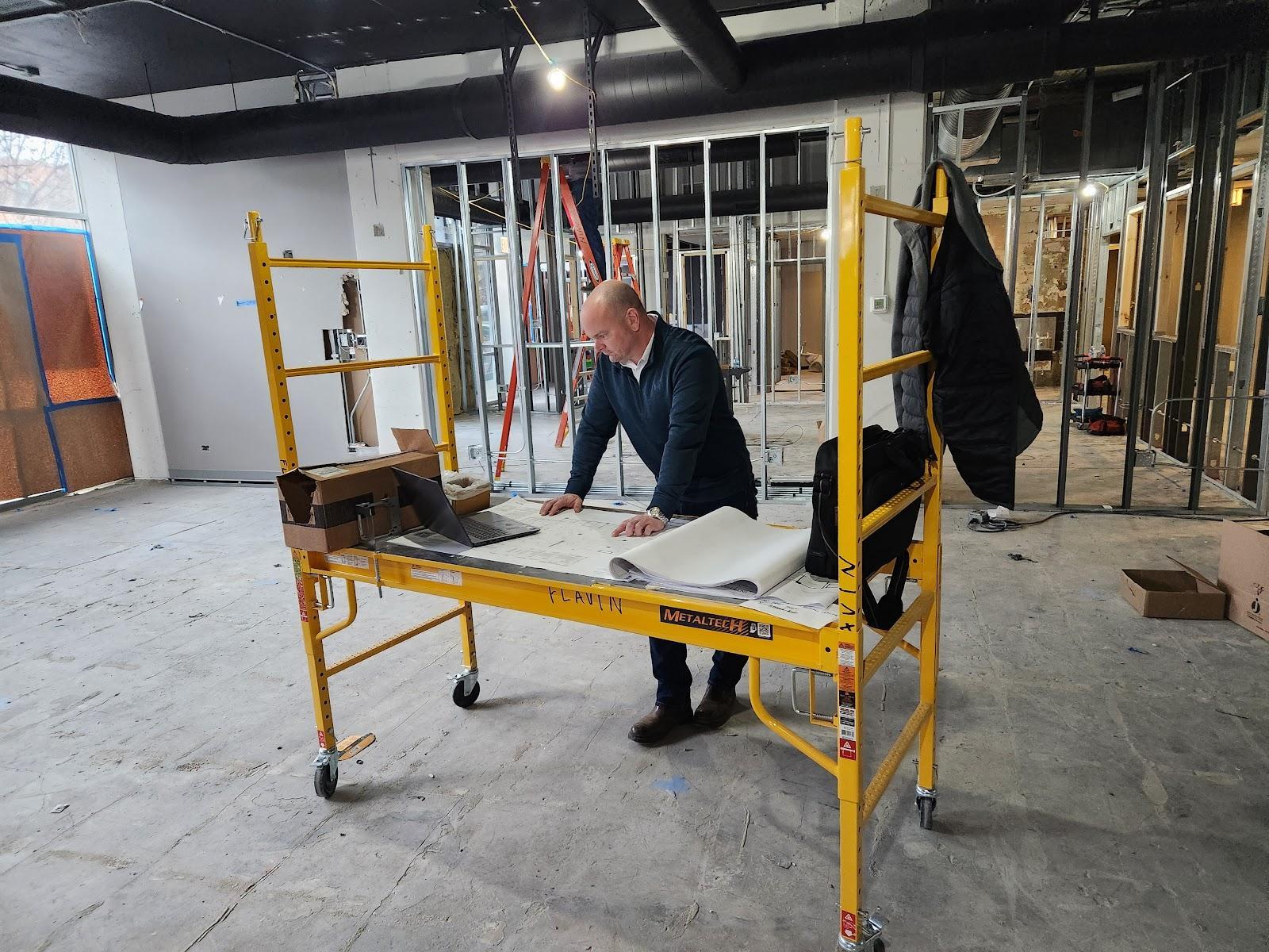 Scott Flavin, founder of Flavin Electric, Chicago commercial electrician